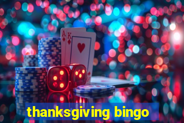 thanksgiving bingo